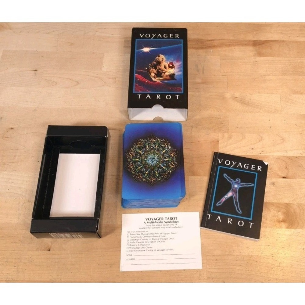 Voyager Tarot 11th Edition 1994 Complete Card Deck w Booklet